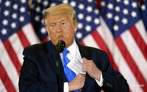 Трамп заявил об "ужасных нарушениях" на выборах и пригрозил исками