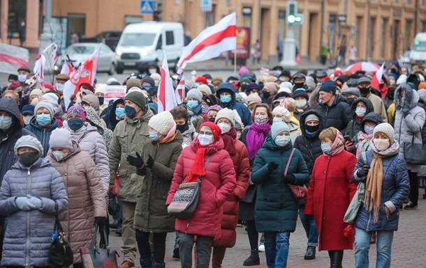 В Минске проходит марш мудрости пенсионеров