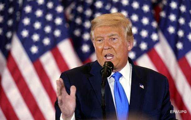Трамп записал обращение к народу по выборам
