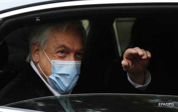 Президенту Чили выписали штраф за нарушение масочного режима