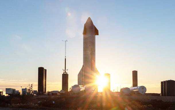 Прототип космического корабля Starship не взлетел из-за погоды