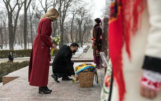 Зеленський вшанував пам'ять Тараса Шевченка