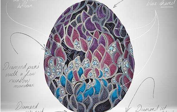 Fabergе представив діамантове яйце до ювілею Гри престолів