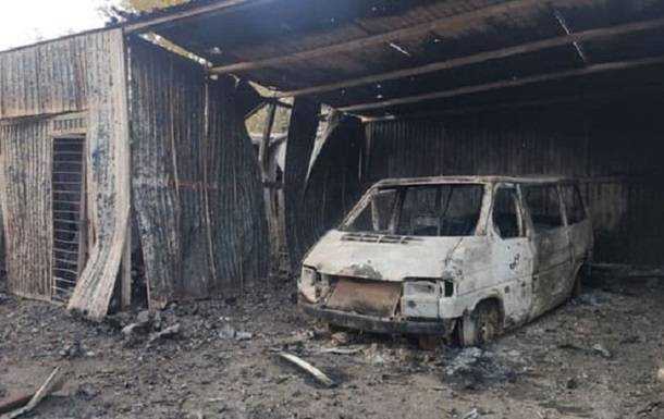 Опубліковані фото обстрілу позицій ЗСУ