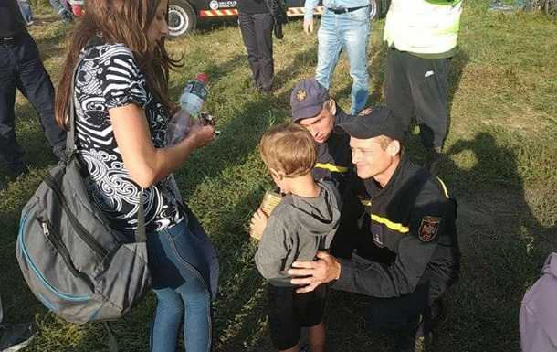 На Сумщині знайшли загубленого в лісі хлопчика