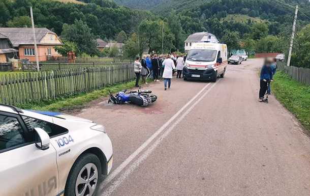 У ДТП на Прикарпатті постраждали троє підлітків