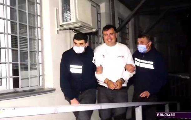 З'явилося відео затримання Саакашвілі