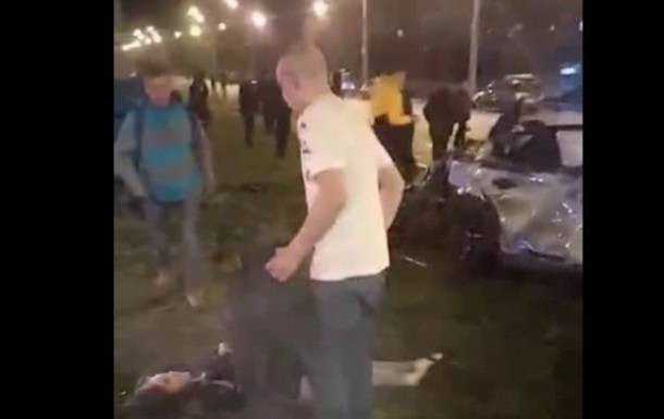 ДТП у Харкові: з'явилися відео перших хвилин. 18+