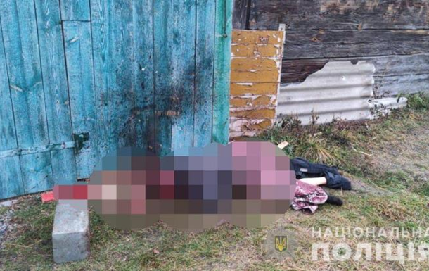 На Рівненщині син знайшов у дворі тіло вбитого батька та мертве цуценя