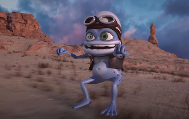 Знамените жабеня Crazy Frog "повернулося"