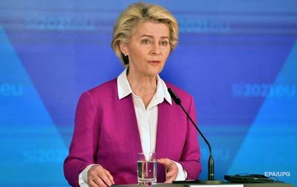 ЄК обговорює відключення РФ від SWIFT та зупинку Північного потоку