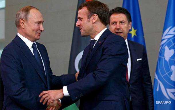 Макрон може зустрітися з Путіним через Україну