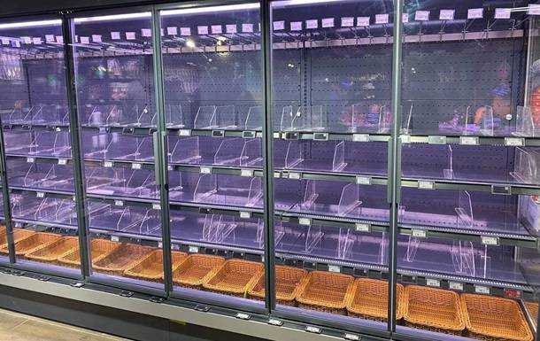 У магазинах Києва порожні полиці - соцмережі