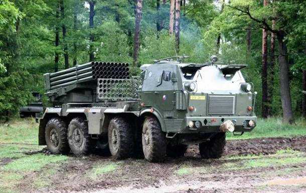 Україна отримала РСЗВ із Чехії