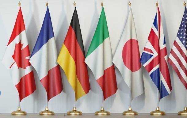 G7 пообіцяли продовжувати військову підтримку України