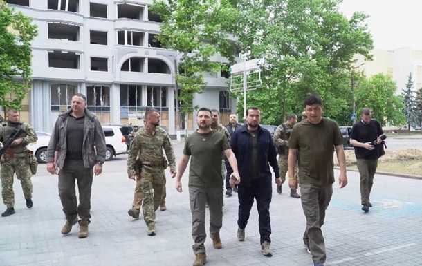 Зеленський приїхав до Миколаївської області