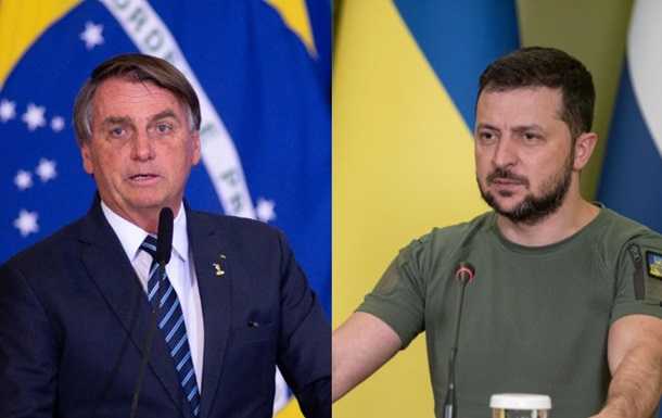 Зеленський критикує ставлення Бразилії до війни