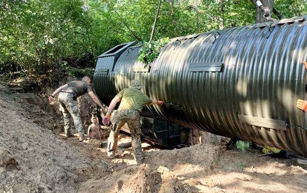 Метінвест розробив для військових спецконструкції для окопів