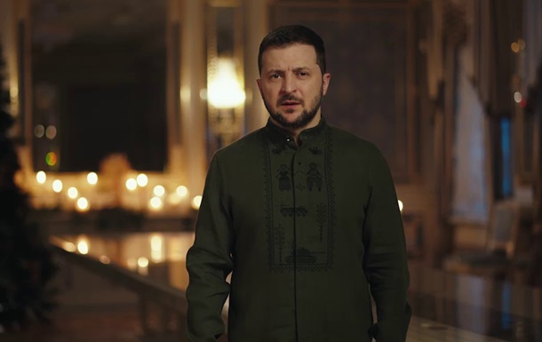 Зеленский поздравил украинские семьи с Рождеством
