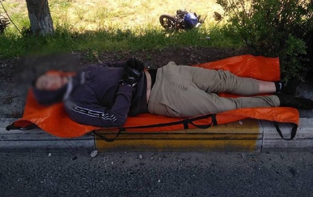 В Обухове мотоциклист "влетел" в пешеходов