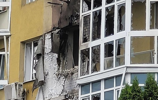 В российском Воронеже упал беспилотник
