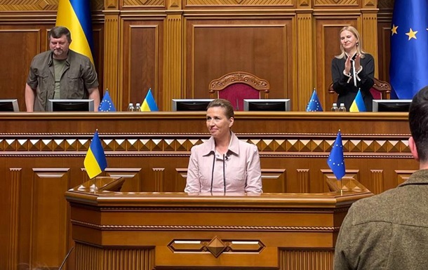 Премьер-министр Дании приехала с визитом в Киев