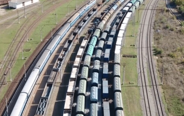 Станция Рени в Одесской области на грани остановки из-за скопления вагонов