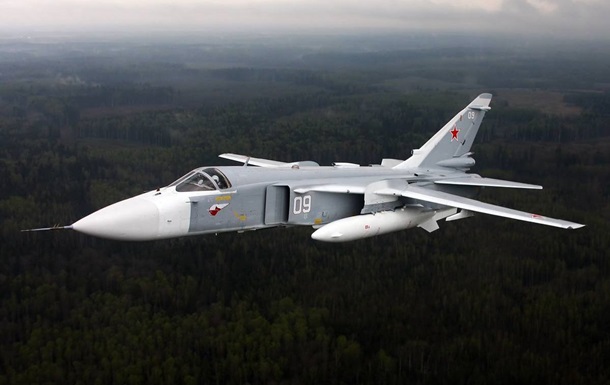 В России упал самолет Су-24М