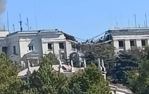 В Севастополе нанесен удар по штабу флота РФ