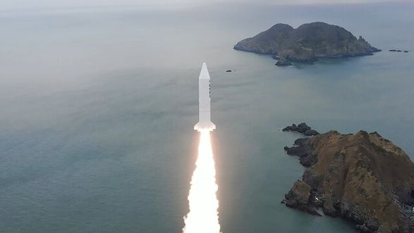 Северная Корея провела запуск баллистической ракеты