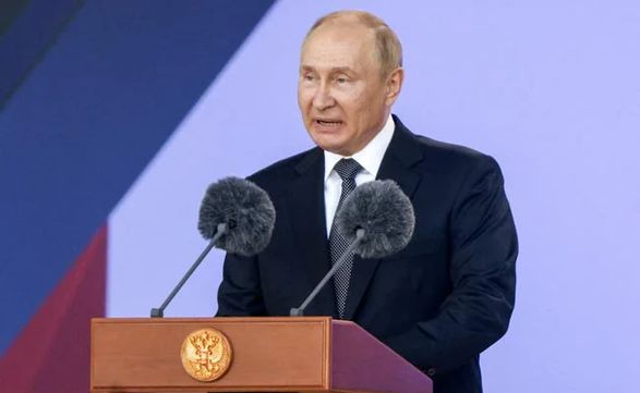 путин во время своей речи процитировал одного из нацистских лидеров