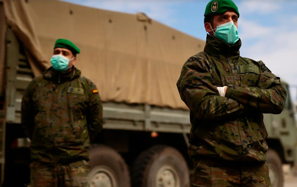 Испанских военных перебрасывают ближе к границам Украины