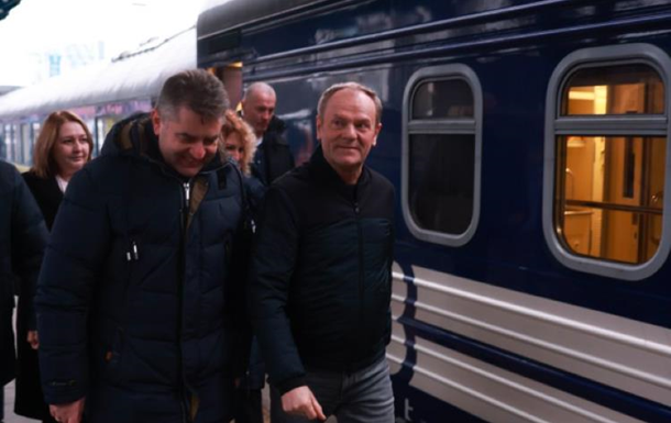 Дональд Туск приехал в Украину