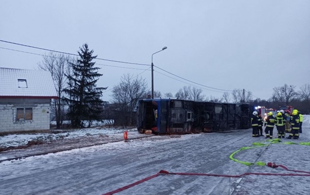 В Польше произошло ДТП с участием автобуса украинской компании