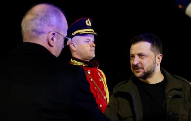 Зеленский прибыл в Албанию