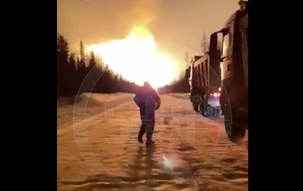 В РФ вспыхнул газопровод