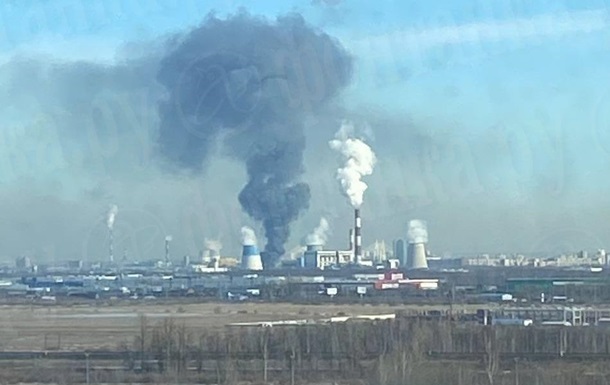В Санкт-Петербурге произошел пожар возле ТЭЦ