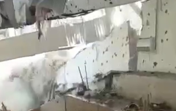 Россияне сняли на видео уничтожение КГЭС