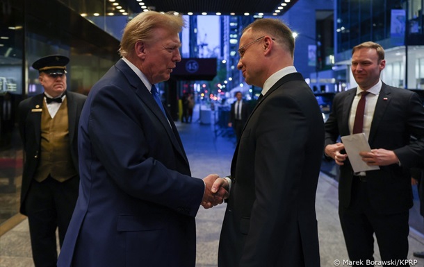 Дуда провел частную встречу с Трампом