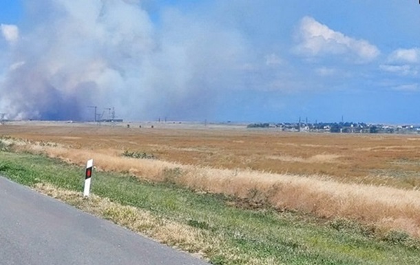 Площадь пожара на мысе Чауда в Крыму за сутки выросла в несколько раз