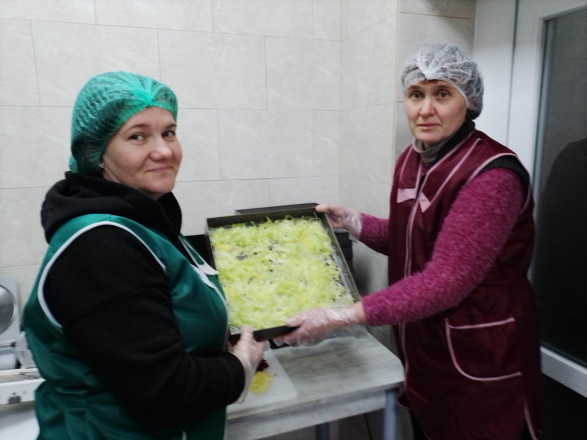 На Днепропетровщине производят ”сухой борщ” для защитников