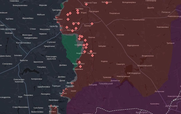 Оккупанты продвинулись в Часовом Яру
