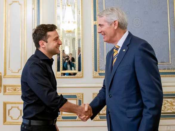 Американский сенатор после встречи с Зеленским пообещал поддержку Украине