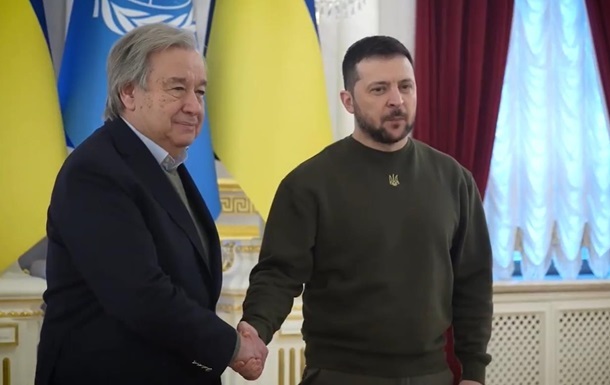 Зеленский отказал генсеку ООН в визите