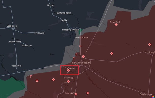 РФ оккупировала Времевку