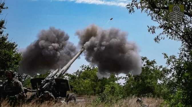 На Херсонщині ЗСУ влучили у військову частину окупантів