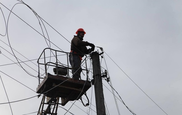 В Украине отключение света в пяти областях