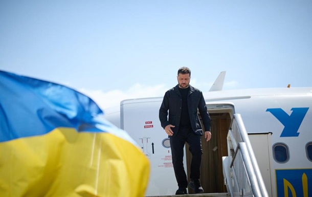 Зеленский прибыл с визитом в Данию