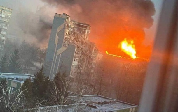 Атака на Тернополь: разрушена многоэтажка