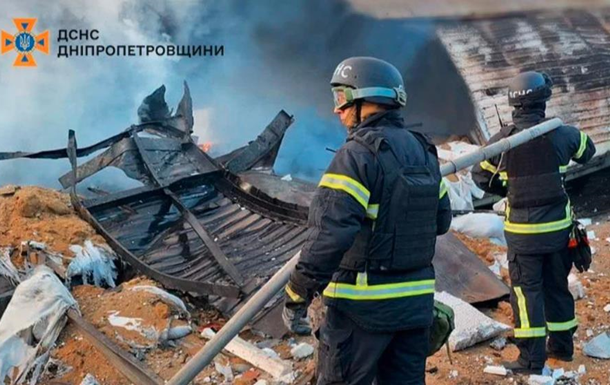 Россияне нанесли ракетный удар по Днепру